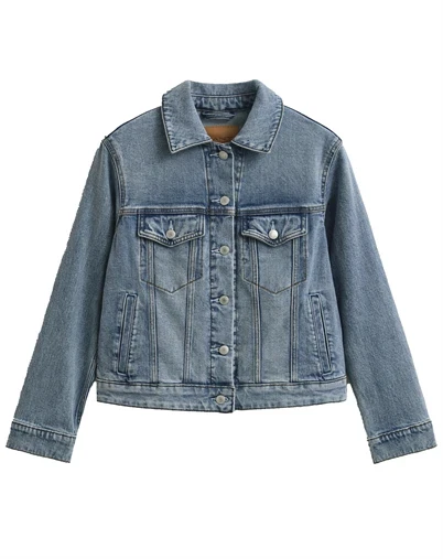 Gant - Denim Trucker Jakke - Semi Light Blue